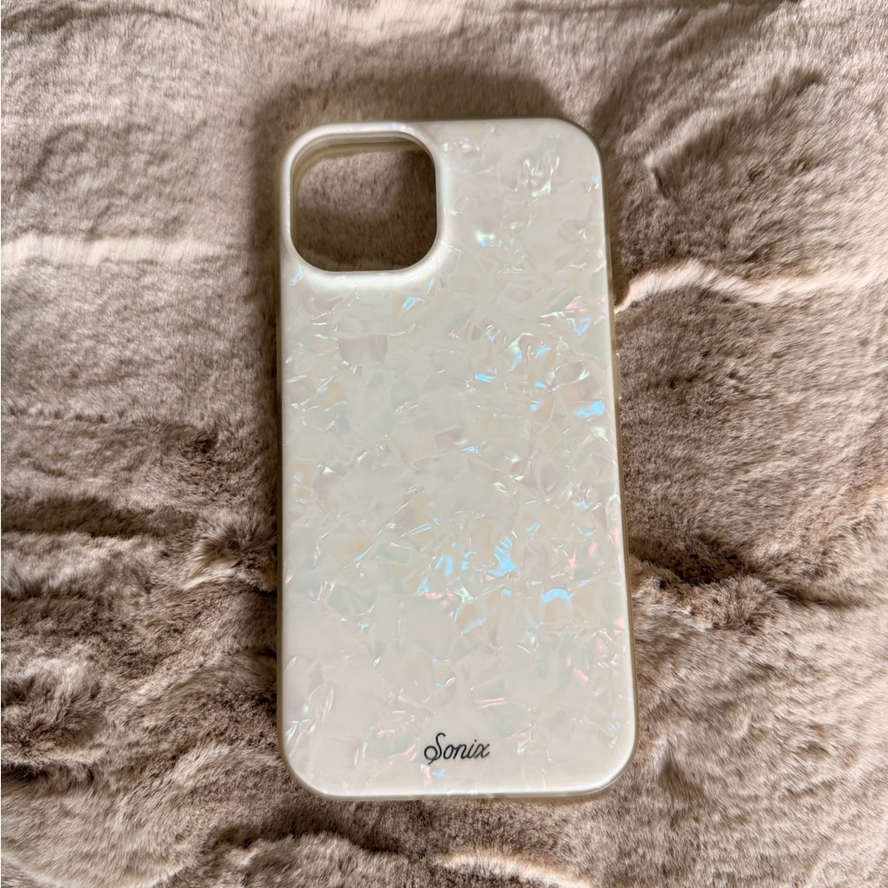 Sonic Pearl Tort MagSafe® Compatible iPhone 14 Case - Picture 2 of 4